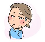 日焼け止めを塗る人